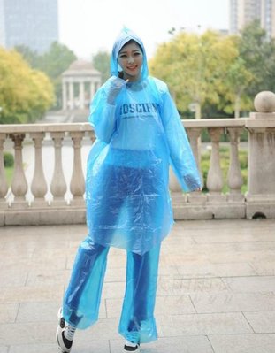 一次性雨衣雨褲 防護 下雨 兩件式雨衣
