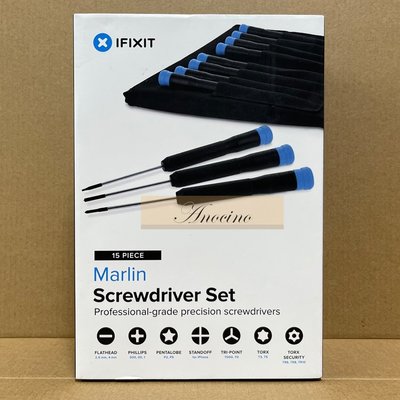 iFixit Marlin Screwdriver Set 螺絲刀套裝15 Precision Screwdrivers