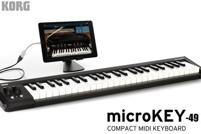 小叮噹的店-KORG Microkey2 49鍵 (K-49) 第二代 主控鍵盤 MIDI鍵盤