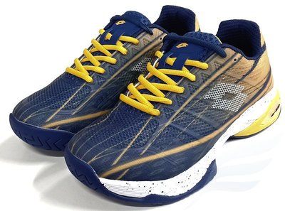 LOTTO 進階旗艦網球鞋 MIRAGE 300SPD 硬地專用 藍黃LT2107348ST