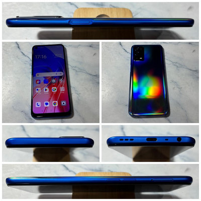 二手機 OPPO A55 CPH2325 4G+64G 藍色 彩虹藍 5000萬畫素 6.51吋 【223】