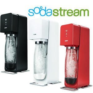 【紅色】SodaStream Source plastic氣泡水機  添加糖漿或果汁即成各式汽水/調酒