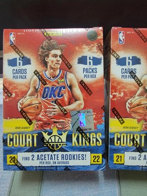21-22 Court Kings Blaster Box 盒卡 james doncic Curry Giddey morant KD
