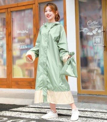 新款日本韓國時尚成人雨衣戶外旅游長款徒步自行車雨披可防大暴雨~特價