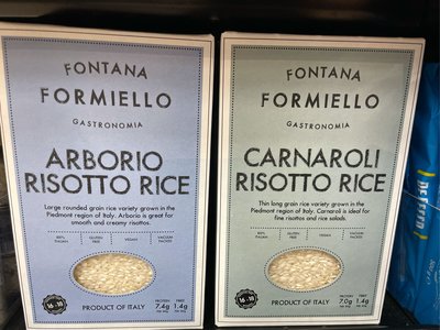 11/24前義大利 Formiello 卡納羅利米 Carnaroli Risotto Rice 1kg米粒細長 適合燉飯或沙拉 或 阿伯瑞歐米1kg 單價