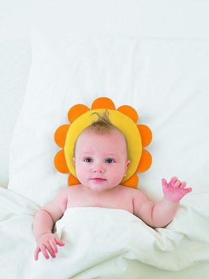 日本TeLasbaby可愛變身嬰兒枕頭 baby pillow (小獅子造型)