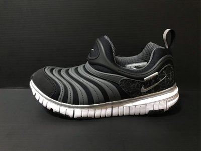 Nike 全新 運動 童鞋 黑灰色 DC3272-001 毛毛蟲鞋 US 11C-2Y號