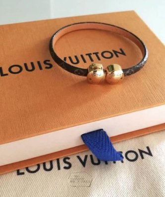 Shop Louis Vuitton Historic Mini Monogram Bracelet (M6407E, M6407F