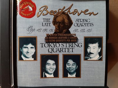 Tokyo String Quartet,Beethoven-The Late String Quartets,東京四重奏團，演繹貝多芬-晚期6首弦樂四重奏.