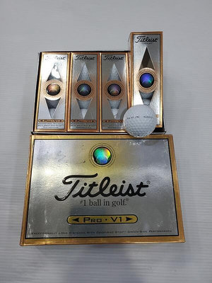全新品Titleist PRO V1高爾夫球 一盒共12顆 Scotty sim2 STEALTH 15005