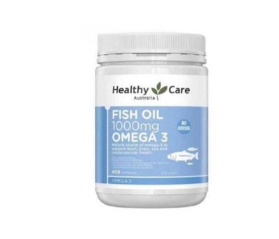 【代購驛站】澳洲 Healthy Care Fish Oil 1000mg 深海魚油膠囊 400粒魚油實惠裝