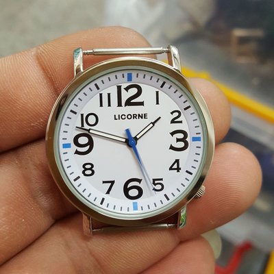 35mm 清晰 時尚 力抗錶 男錶 女錶 中性錶 石英錶 非 潛水錶 水鬼錶 A6