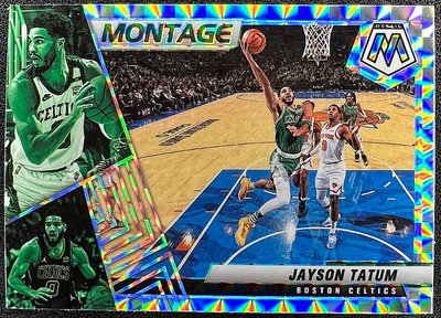 NBA 球員卡 Jayson Tatum 2021-22 Mosaic Montage Mosaic 亮面