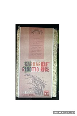 義大利 Mega Harvest 卡納羅利米 Carnaroli Risotto Rice 1kg到期日 2024/7/22米粒細長 適合燉飯或沙拉