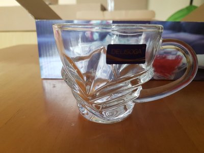 日本Delisoga水晶花杯整組6入佛心價50元