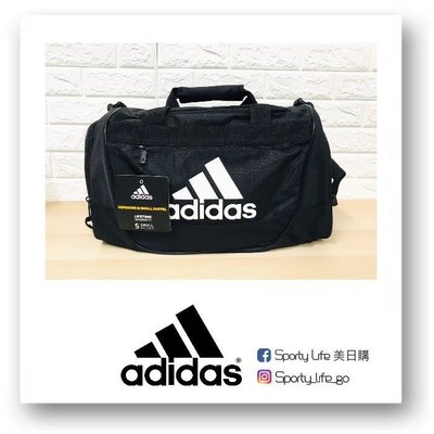 【SL美日購】Adidas Defender III LARGE Duffel 黑色 行李袋 愛迪達 美國代購