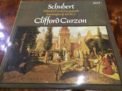 Schubert / Sonata in B flat & Impromptu OP.142 / Curzon