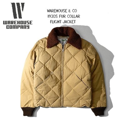 【TOP MAN】WAREHOUSE & CO -1930S 羽絨飛行保暖外套夾克！211281942
