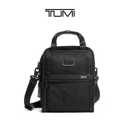 新款熱銷 TUMI 【經典必入】途米Alpha3系列簡約可拓展男托特包斜挎包117D3明星大牌同款服裝包包