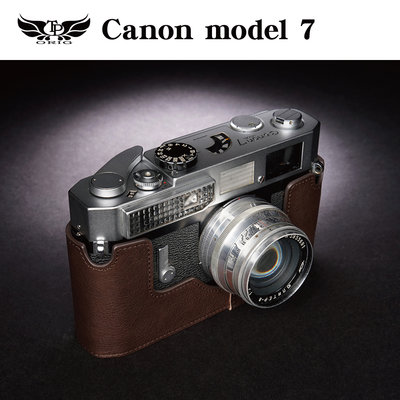 小馨小舖【TP Canon Model 7  真皮相機底座】相機皮套 相機包