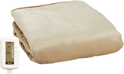 『東西賣客』KODEN 廣電 電熱毯 電暖毯(188×130) 法蘭絨 防螨 節能 附帶室溫傳感器 滑動溫度調節