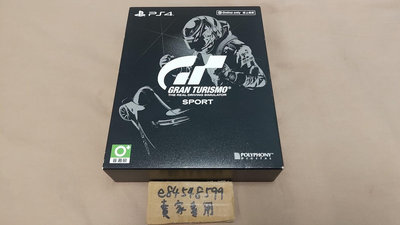 PS4 跑車浪漫旅 競速 中文版 支援PS VR GT Gran Turismo Sport 限定版 鐵盒版 畫冊