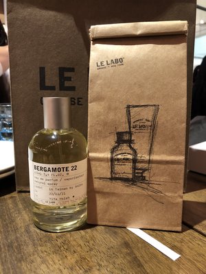 Le Labo 香水實驗室 香檸檬22 Bergamote 22 佛手柑 淡香精