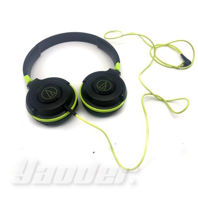 【福利品】鐵三角 ATH-S100 綠 (1) 輕量型耳機 SJ-11更新版