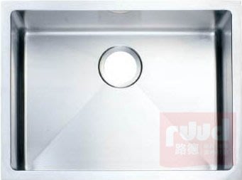 【路德廚衛】Lofn Rindr方型手工不鏽鋼水槽- KSSX-5900R 圓角方形不銹鋼水槽(平接、下崁適用)