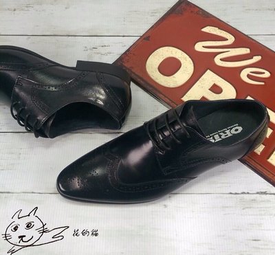 花的貓 ORIS 都會皮鞋 紳士皮鞋 雅痞男皮鞋 S9902