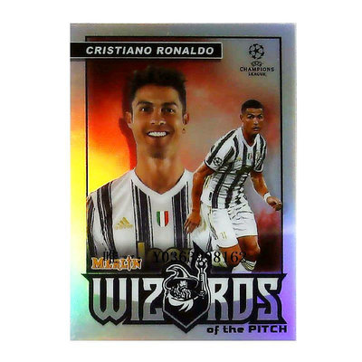足球卡片【CL】足球歐冠 球星卡 Cristiano Ronaldo C羅 曼聯 收藏卡片收藏卡