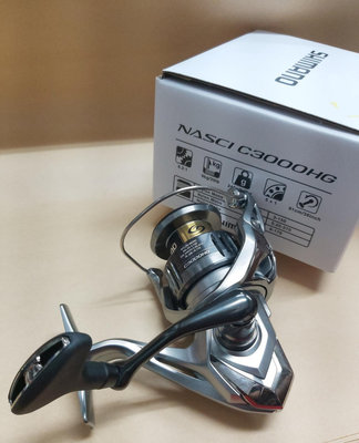 【欣の店】 22年最新 SHIMANO NASCI C3000HG 池釣 路亞 專用 多機能中高階捲線器