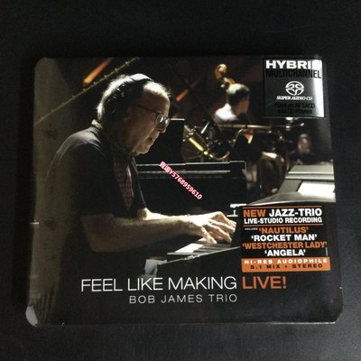 EVSA852S Bob James Trio鮑伯詹姆斯Feel Like Making LIVE SACD CD 唱片 交響樂【善智】