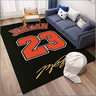 湯大人NBA地毯臥室籃球主題寢室男生個性潮牌客廳茶几毯定制尺寸