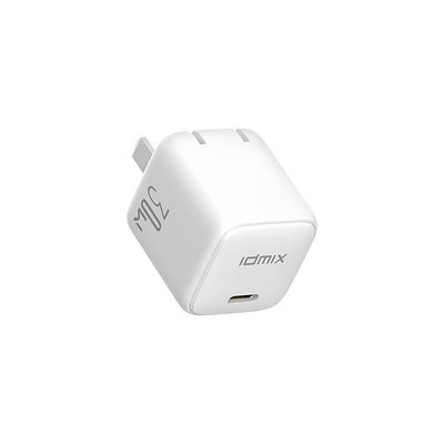 IDMIX POWER Mini Cube（P30D）氮化鎵GaN PD30W 快充充電器｜小巧身型 Gan勁十足｜WitsPer智選家