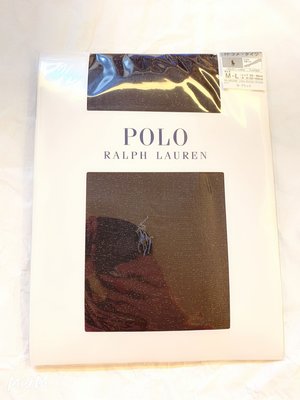 /期間限定/全新日本商品Polo Ralph Lauren花紋/金蔥褲網襪-黑色