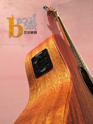 [反拍樂器] Veelah V1-OMMCE 桃花心木單板 民謠電木吉他 含原廠袋