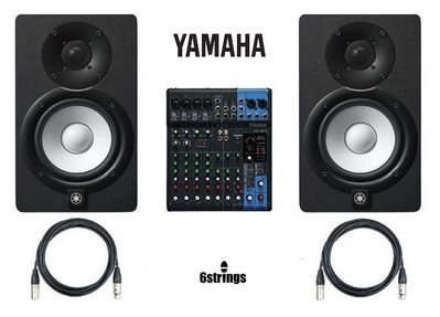 【六絃樂器】全新 Yamaha MG10XU 混音器 + HS8 監聽喇叭*2 / 工作站錄音室 專業音響器材