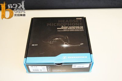 [反拍樂器] sennheiser headset ME 3-II 頭戴式 麥克風