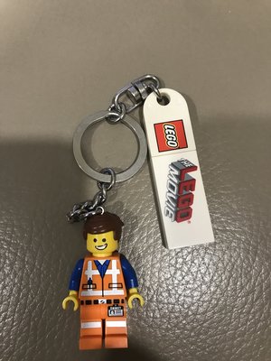 LEGO 樂高娃娃 鑰匙圈！The LEGO Movie Emmet Keychain 850894