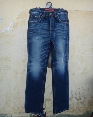 jacob00765100 ~ 正品 NIPPON BLUE 日本藍 柒101 直筒牛仔褲 Size: 31