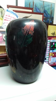 木胎漆器  花瓶