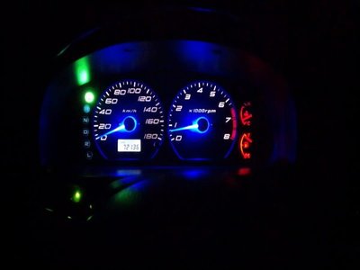 *鎮鋒車用儀表燈光設計*鈴木SOLIO絢麗雙色 儀表燈 儀表板燈 強化發光指針 LED空調面板 燈炮