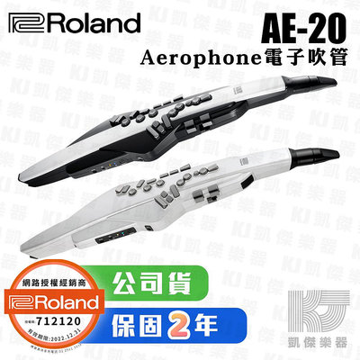 【凱傑樂器】Roland 樂蘭 AE-20 數位 薩克斯風 電子吹管 電吹管 台灣 公司貨 保固兩年 AE 20 30