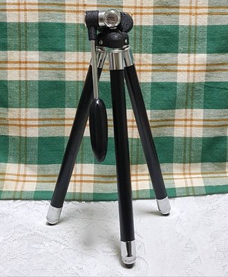 日本製 ETSUMI 專業相機腳架 魔術三腳架 三向握把式伸縮腳架 高度 22~75cm 品相如新 附收納皮袋