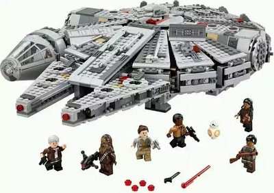 James room#LEGO 樂高套裝積木  75105 星戰系列 千年隼號 千年鷹號 星際大戰7-阿拉朵朵
