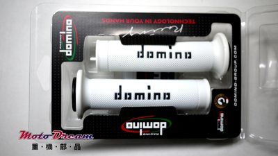 [ Moto Dream 重機部品 ] Domino A01041C4240B7-0 握把(126MM) 黑底紅字