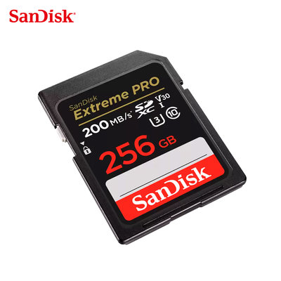 SanDisk Extreme PRO 256GB 相機 高速記憶卡 台灣保固公司貨 (SD-SDXXD-256G)