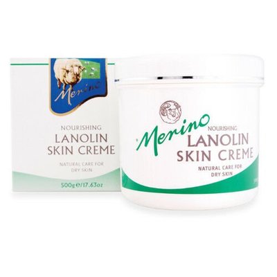 紐西蘭 Merino 美麗諾 綿羊油 500g 大罐* 紐西蘭 正品直航 Lanolin Skin 羊毛脂護膚霜