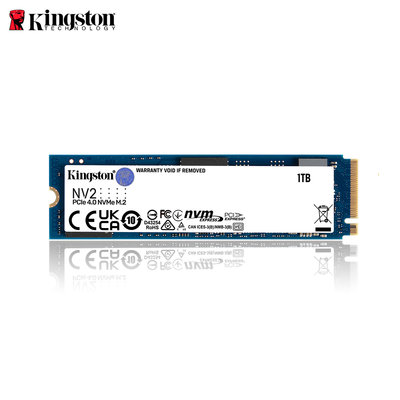 Kingston NV2 1TB NVMe PCIe SSD 固態硬碟 M.22280 (KT-SNVS2-1TB)